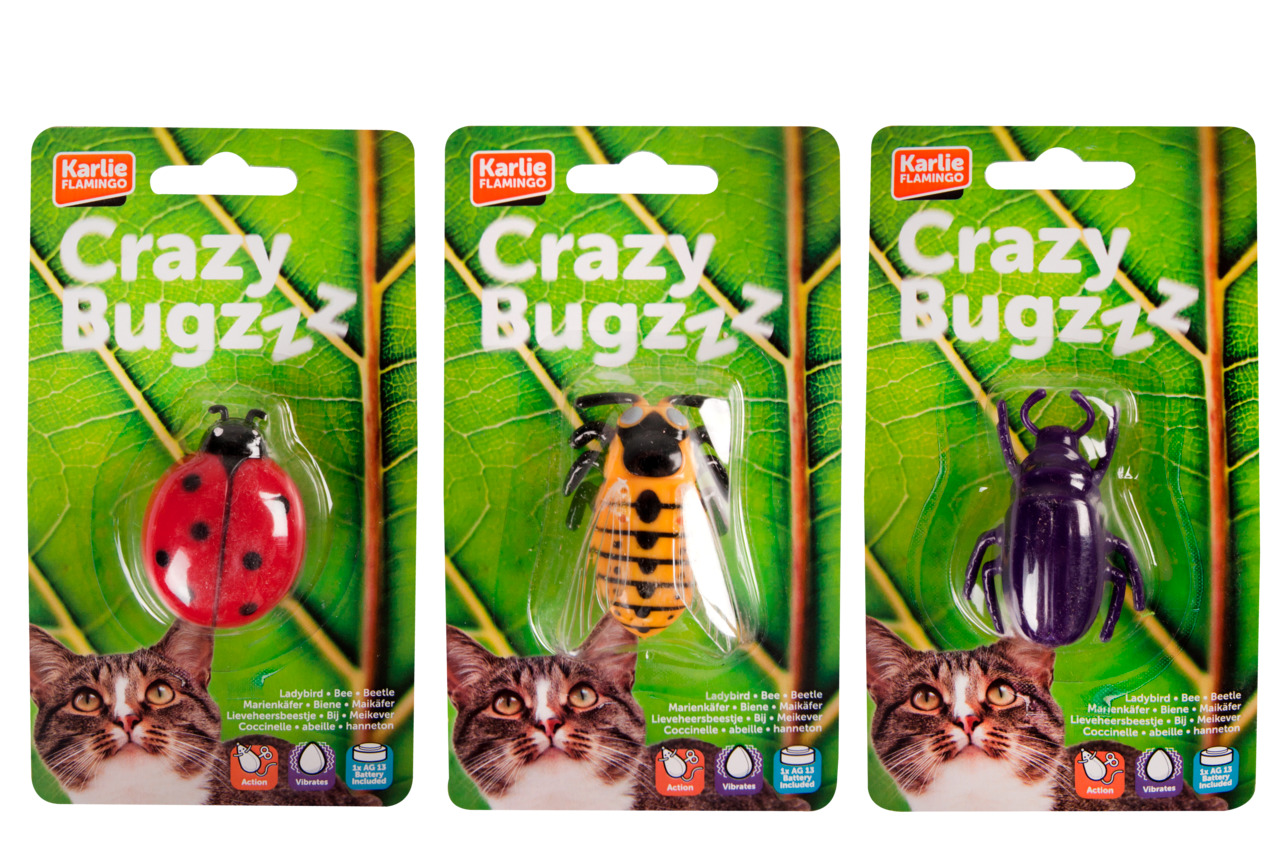 Insectos de juguete para gatos al mejor precio en zooplus
